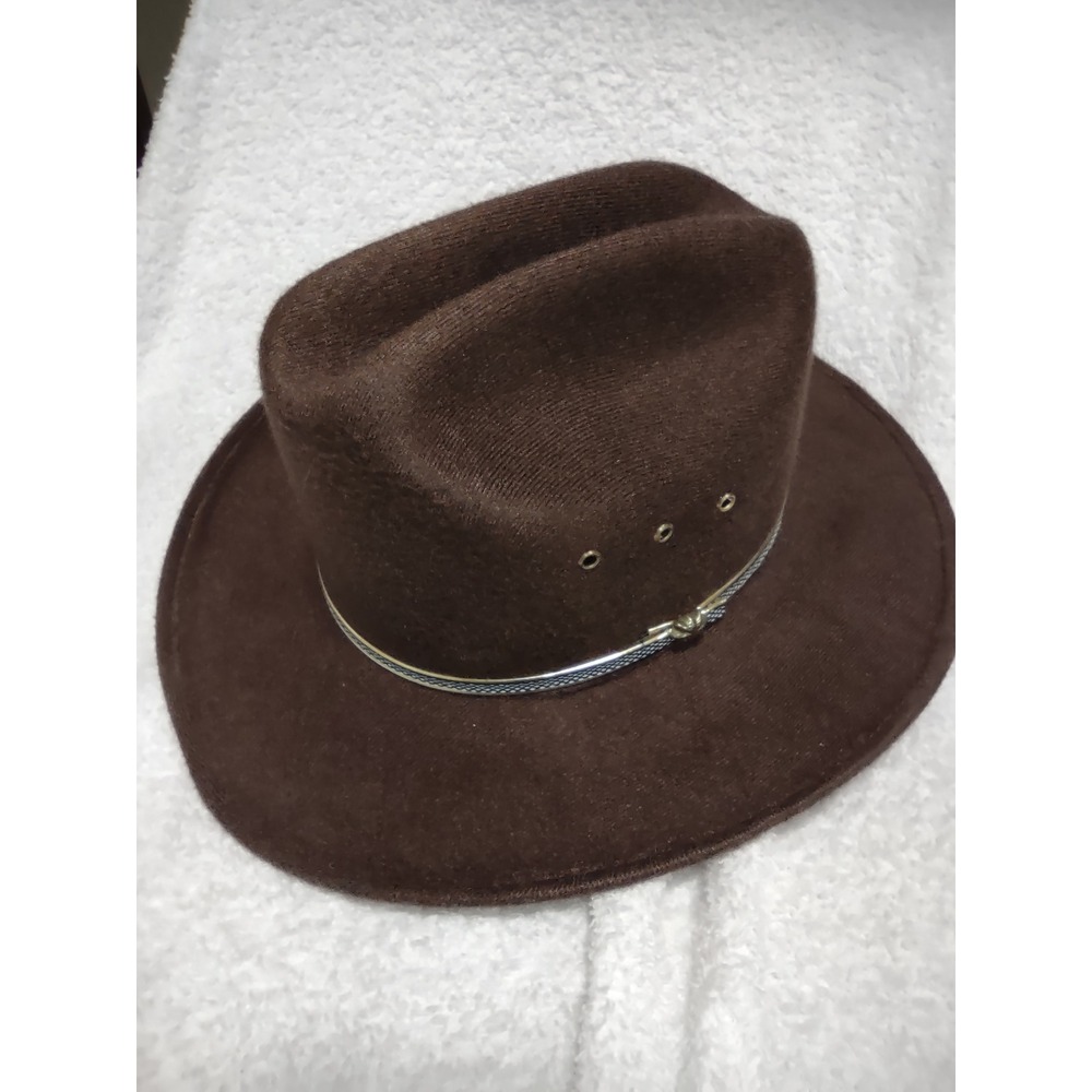 Pigalle Brown‎ Western Cowboy Hat Mens Size 6 1/2 Made in Mexico